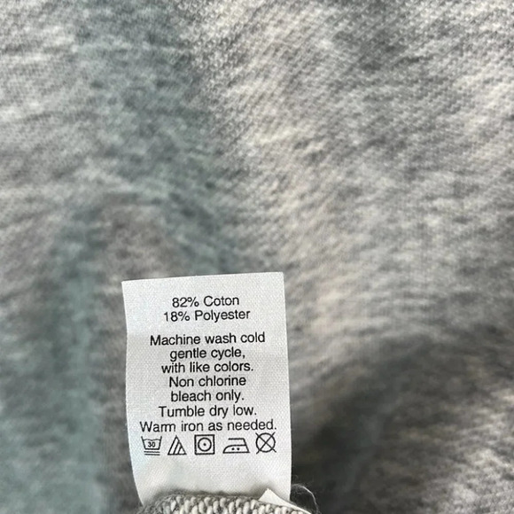 J.CREW Factory Sweatshirt Dress Heather Grey Marled Long Sleeve Preppy Size XS - Picture 9 of 11